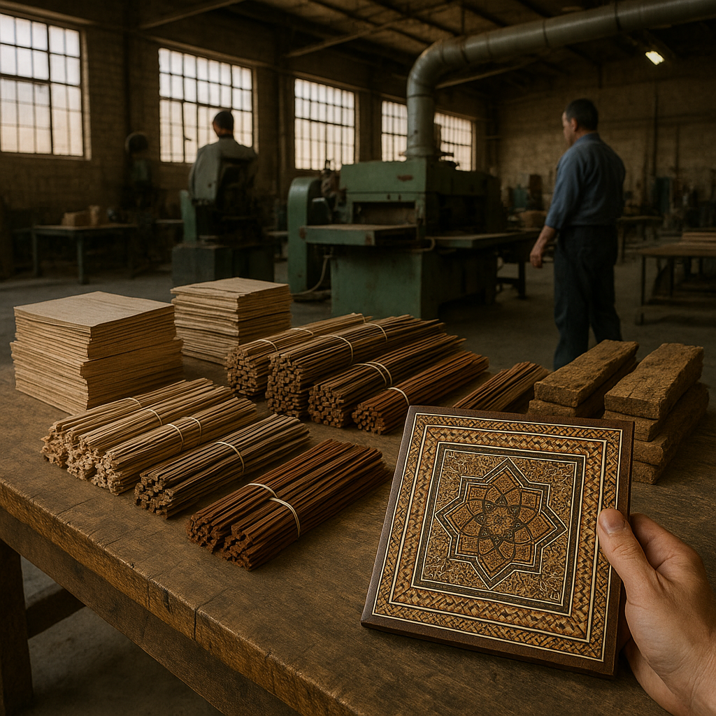 Iranian Marquetry