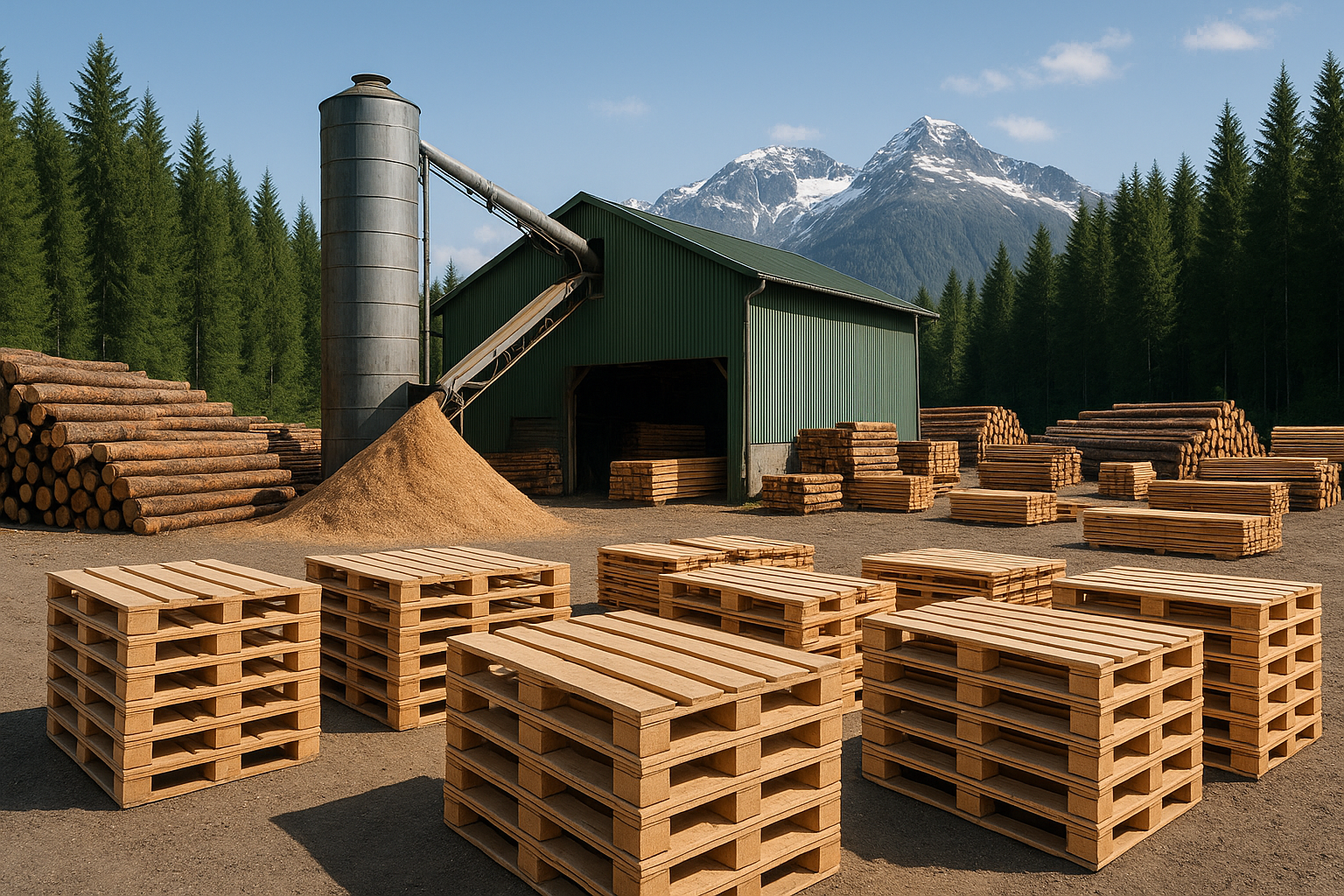 iranian wooden pallets