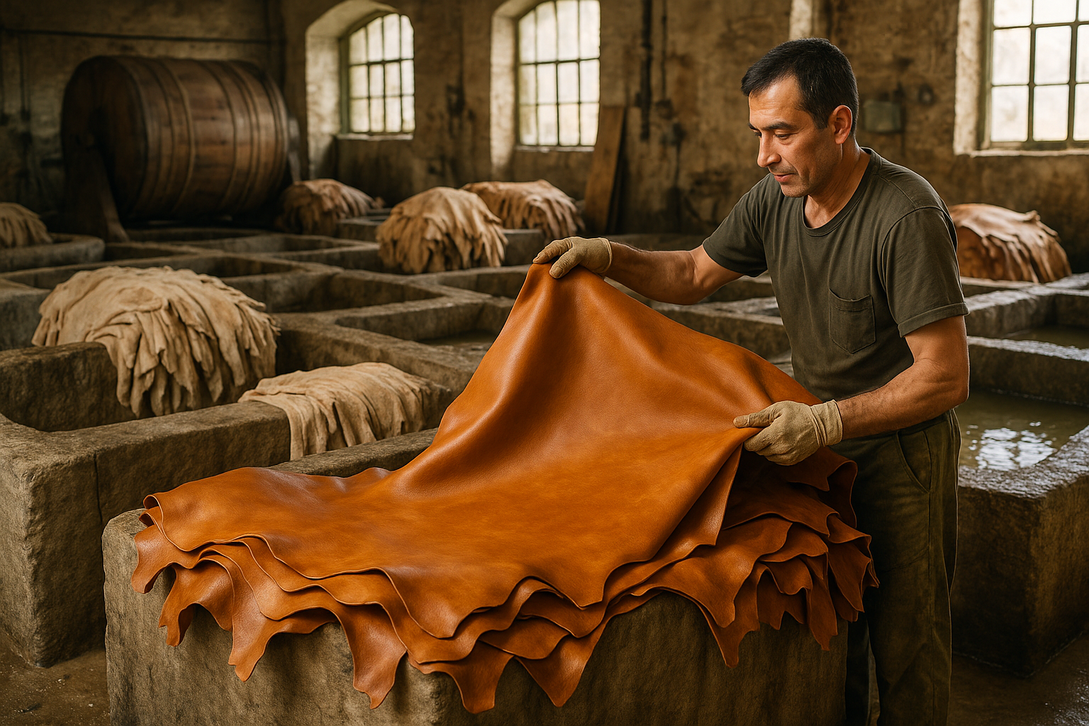 Iranian Tanned Leather