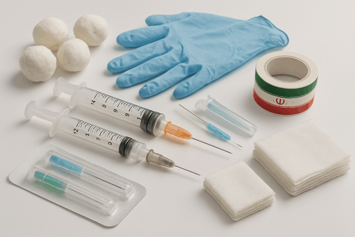 Iranian pre-hospital medical equipment